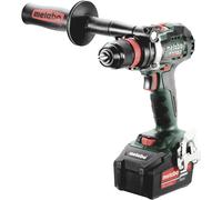 Metabo Perceuse-visseuse sans fil BS 18 LTX BL Q I, 18V 2x5.2Ah Li-Ion, Chargeur ASC 55, Coffret - 602359650
