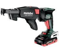 Visseuse sans fil TBS 18 LTX BL 5000 pour plaque de plâtre - 18 V - 2 x Batteries 4.0 Ah + 1 Chargeur + Métabox 145 L - METABO - 620063540