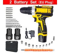 Perceuse-visseuse sans fil - Modèle 167H - 12 V - Couple de 28 Nm - 1350 tr/min - 2 batteries - Coffret d'accessoires