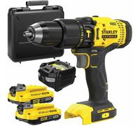 Perceuse-visseuse sans fil Stanley SFMCD711D2K-QW; 18 V; 2x2,0 Ah accu.