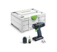 Festool Perceuse-visseuse sans fil T 18+3‑Basic – Sans batterie ni chargeur – Systainer – 576448