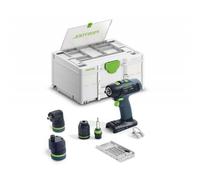 Festool Perceuse-visseuse sans fil T18+3 – BASIC-SET avec systainer – 578828