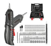 Perceuse Visseuse Sans Fil, Tournevis éLectrique 3.6v avec 113 Pcs Accessoires Rechargable, Batterie Au Lithium 1800mah