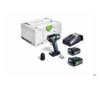 Perceuse visseuse sans fil TXS 12 2,5- Plus - FESTOOL - avec 2 batterie 12V 2.5Ah - chargeur - systainer - 576873