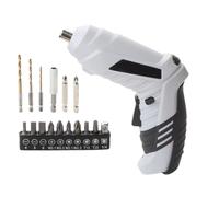 Perceuse Visseuse Sans Fil , Visseuse Devisseuse 600mAh 3.6V + 16 Accessoires, 2 Sens Rotation + Lampe LED, Câble Charge USB