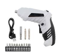 Perceuse Visseuse Sans Fil, Visseuse Devisseuse Accessoires, 2 Sens Rotation + Lampe LED, Câble Charge USB, Idéal pour Artisans