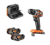 Perceuse-visseuse SUBCOMPACT 18V BRUSHLESS, 65 Nm, 2 batt. Pro lithium 2,0 Ah, chargeur, mandrin métal 13 mm, en coffret