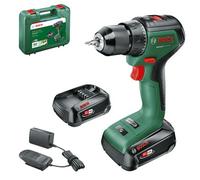 Perceuse visseuse Universal Drill 18V-60 - BOSCH - avec 2 batteries 18V 2.0Ah - AL 18V-20 - 06039D7002