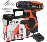 Perceuse Yato YT-82901; 12 V; 1x2,0 Ah accu.
