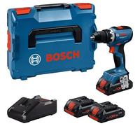 Perceuses-visseuses sans-fil à percussion - GSR 18V-65 - BOSCH - avec 3 batteries ProCORE18V 4.0Ah - chargeur - L-Boxx - 06019N3208