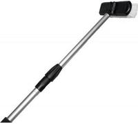 Perche télescopique de nettoyage D&L avec brosse Pro - Alimentée en eau, 2 m, blanche