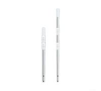 Perche Télescopique de Nettoyage pour Piscine, pour aluminium, 1m | pour aluminium Alloy, Cam Lock System, Reinforced Joints, Extends To 1m, For Skimming Vacuuming Freshwater Saltwater Pools