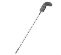 Perche télescopique extensible, outils de nettoyage de gouttière, brosse de nettoyage de gouttière, outil de nettoyage de gouttière, outil de nettoyage de gouttière, 0,6 m à 2,6 m (C)