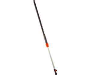 Perche télescopique Kombistahl 90-145 cm : perche en acier avec articulation à rotule en caoutchouc (3719-20)