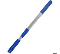 Perche télescopique pour piscineManche réglable et robusteCompatible avec accessoires standardsNettoyage efficace des