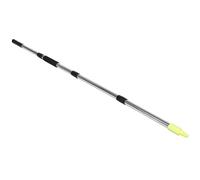 Perche Télescopique pour Rouleau à Peinture en Acier Inoxydable 25mm Noir | Longueur Réglable, Couverture Régulière Gouttes, pour Travaux Intérieurs et Extérieurs