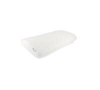 PERCKO - Oreiller Ergonomique Universel - Soutien Cervical Optimal et Confort - Mémoire de Forme - Hypoallergénique - Fabrication Française - 60x40 cm - Blanc