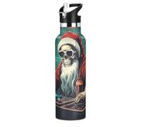 PèRe NoëL De Style De NoëL Bouteille d'eau pour Enfants en Acier Inoxydable,Gobelet Isotherme Sous Vide pour Filles Garçons