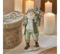 Père Noël décoratif Douilly vert H/L/P env. 35.5/12/17 cm