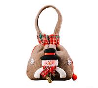 Père Noël en Tissu pour robuste avec, Hotte de Noël Père Noël | pour Cadeaux et Bonbons, Décoration Festive pour la Maison, de Distribution pour Style Classique