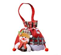 Père Noël en Tissu pour robuste avec, Hotte de Noël Père Noël | pour Cadeaux et Bonbons, Décoration Festive pour la Maison, de Distribution pour Style Classique