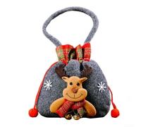Père Noël en Tissu pour robuste avec, Hotte de Noël Père Noël | pour Cadeaux et Bonbons, Décoration Festive pour la Maison, de Distribution pour Style Classique