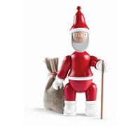 Figurine en bois Père Noël H 20cm