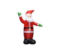 vidaXL Père Noël gonflable avec LED Décoration de Noël IP44 4,5 m