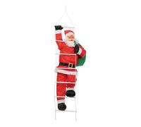 FEERIC Lights and Christmas - GRIMPEUR Pere Noel + ECHELLE H120CM