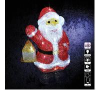 Père Noël lanterne lumineuse extérieure H30 cm 40 LED avec transformateur - Feeric Lights & Christmas
