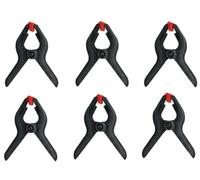 Perel 04086 Lot de 6 Pinces à coller en PVC 2,5"