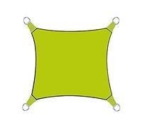Perel 06554 Voile d'Ombrage Carrée Vert 3,6 x 3,6 m