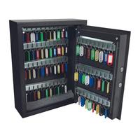 Perel Tools Coffre à clés à combinaison 71 clés 45×36×12 cm Noir