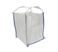 Perel Tools Sac à gravats SDB55 55 l polypropylène blanc 2 poignées