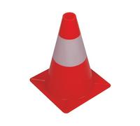 Velleman Cône de signalisation Perel 30 cm rouge et blanc