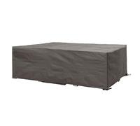 Perel Housse de mobilier de jardin 240 x 180 x 75 cm, étanche et résistante aux UV, bâche rectangulaire toutes saisons pour ensembles moyens à grands