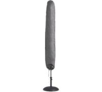 Perel housse de parasol 220 x 40 cm polypropylène gris