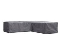 Perel Housse De Protection Pour Sélon De Jardin, Housse Hivernage Sélon, Bâche, Housse Extérieure Mobilier De Jardin, Gris, En Forme De L, 215 X 215 X 70 Cm