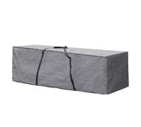Perel Housse de rangement XL pour coussins 200 x 75 x 60 cm, sac déperlant pour coussins d’extérieur, housse anti-UV avec poignées, sac de rangement robuste et résistant aux intempéries pour coussins