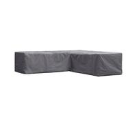 Perel Housse en L pour salon de jardin 215 x 215 x 70 cm, imperméable et résistante aux UV, protection pour salons d’angle contre la pluie et la saleté