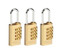 PEREL Jeu de 3 Cadenas à Combinaison