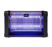 Perel Tools Lampe anti-insectes UV intérieure 360° 2x10W - Grille 2800V, silencieuse, 80 m²