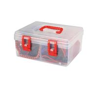 Perel Lot de sangles et sandows, pour une fixation sécurisée de charges, différentes longueurs et terminaisons, avec coffret, 20 pcs