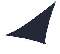 Perel Ombrage Voile, perméable, Respirant, 3,6 x 3,6 x 3,6 m, 180 g/m², Pehd, Triangulaire, Gris foncé