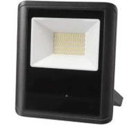 Perel Projecteur LED D'Extérieur - 50 W Blanc Neutre - Noir - Capteur À Micro-Ondes Noir G