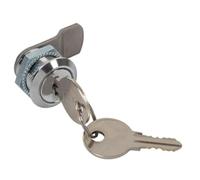 VEL BG26 - Cadenas pour boîtes aux lettres, avec 2 clés, diamètre 17 mm