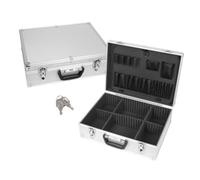 Coffret à outils en aluminium - 455 x 330 x 152 mm
