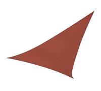 Voile Solaire Triangle Terracotta Protection Uv élégante 5m - Perel