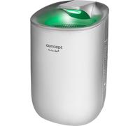 Perfect Air Déshumidificateur d'air Déshumidificateur électrique 600 ml Déshumidificateur pour pièces jusqu'à 15 m2 300 ml/jour Blanc