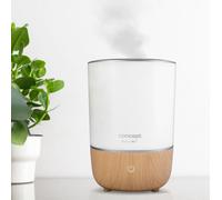 Concept - Humidificateur d'air, avec diffuseur d'arômes, blanc/motif bois zv1200